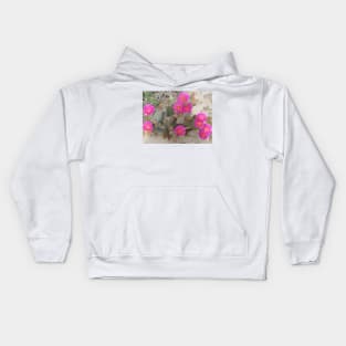 Beavertail cactus, nature, gifts, Desert Beauty Kids Hoodie